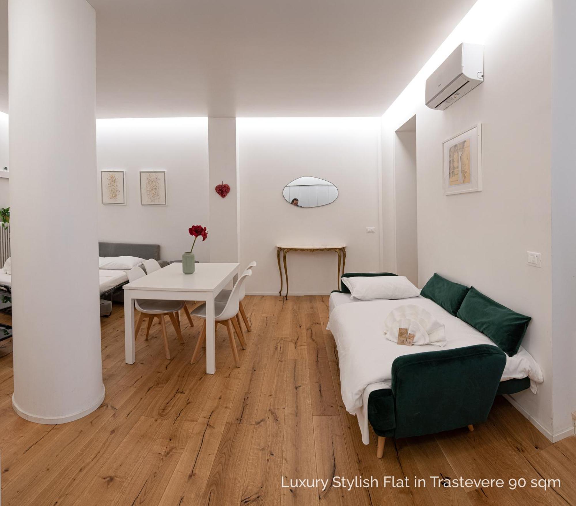 La Dolce Vita - Luxury Stylish Flats In Trastevere 70-90Sqm ローマ エクステリア 写真