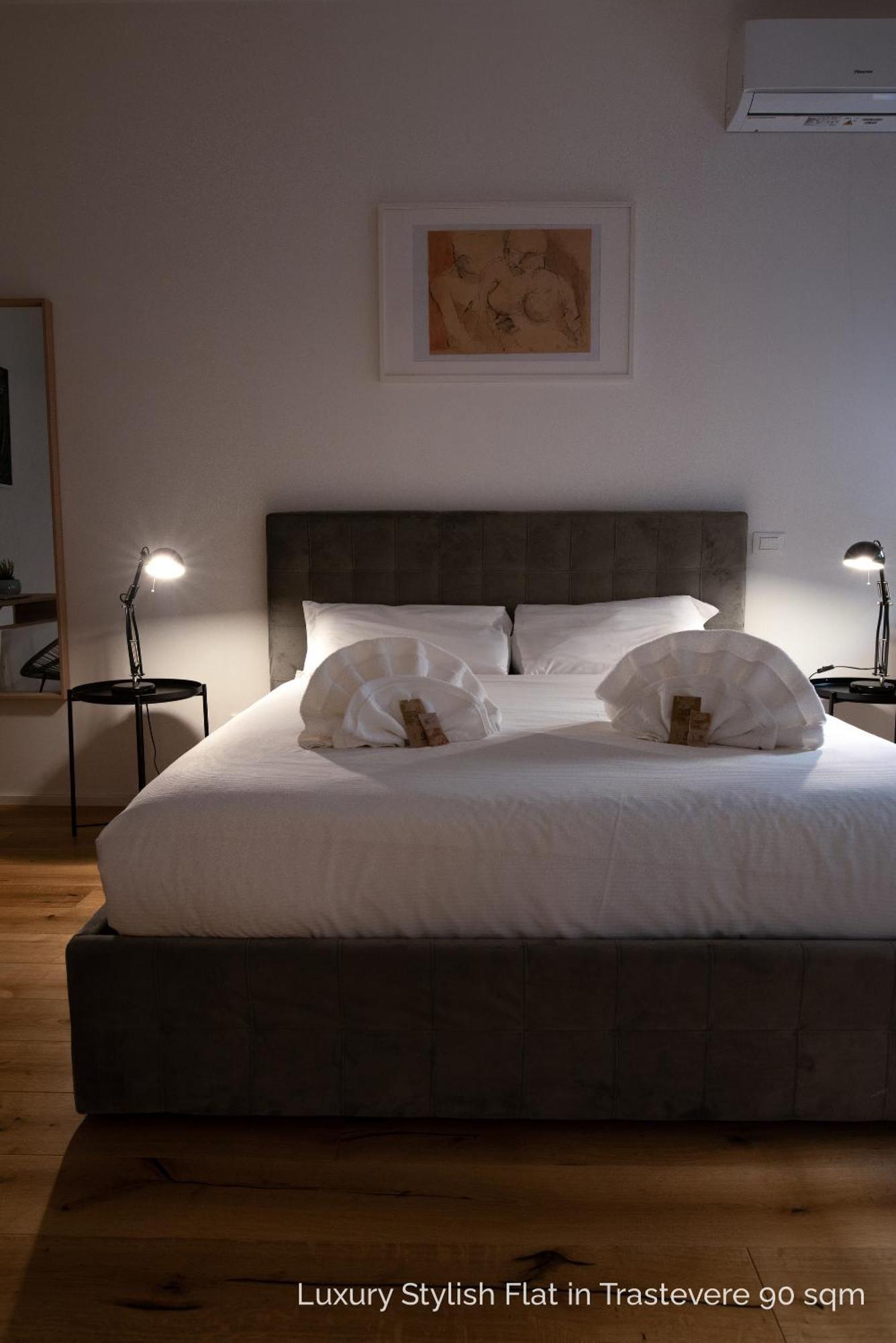 La Dolce Vita - Luxury Stylish Flats In Trastevere 70-90Sqm ローマ エクステリア 写真