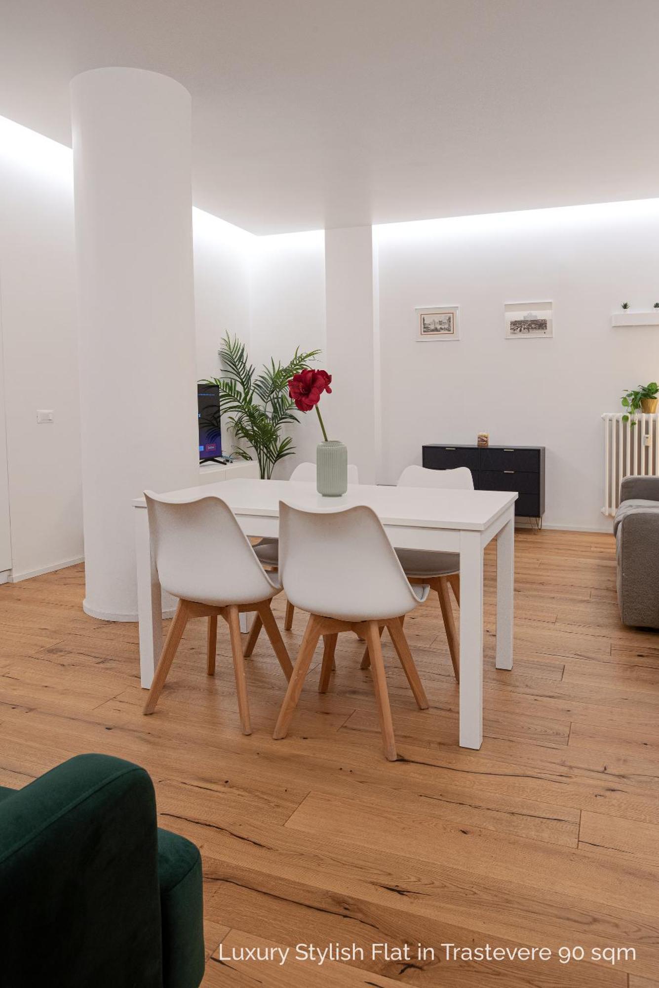 La Dolce Vita - Luxury Stylish Flats In Trastevere 70-90Sqm ローマ エクステリア 写真