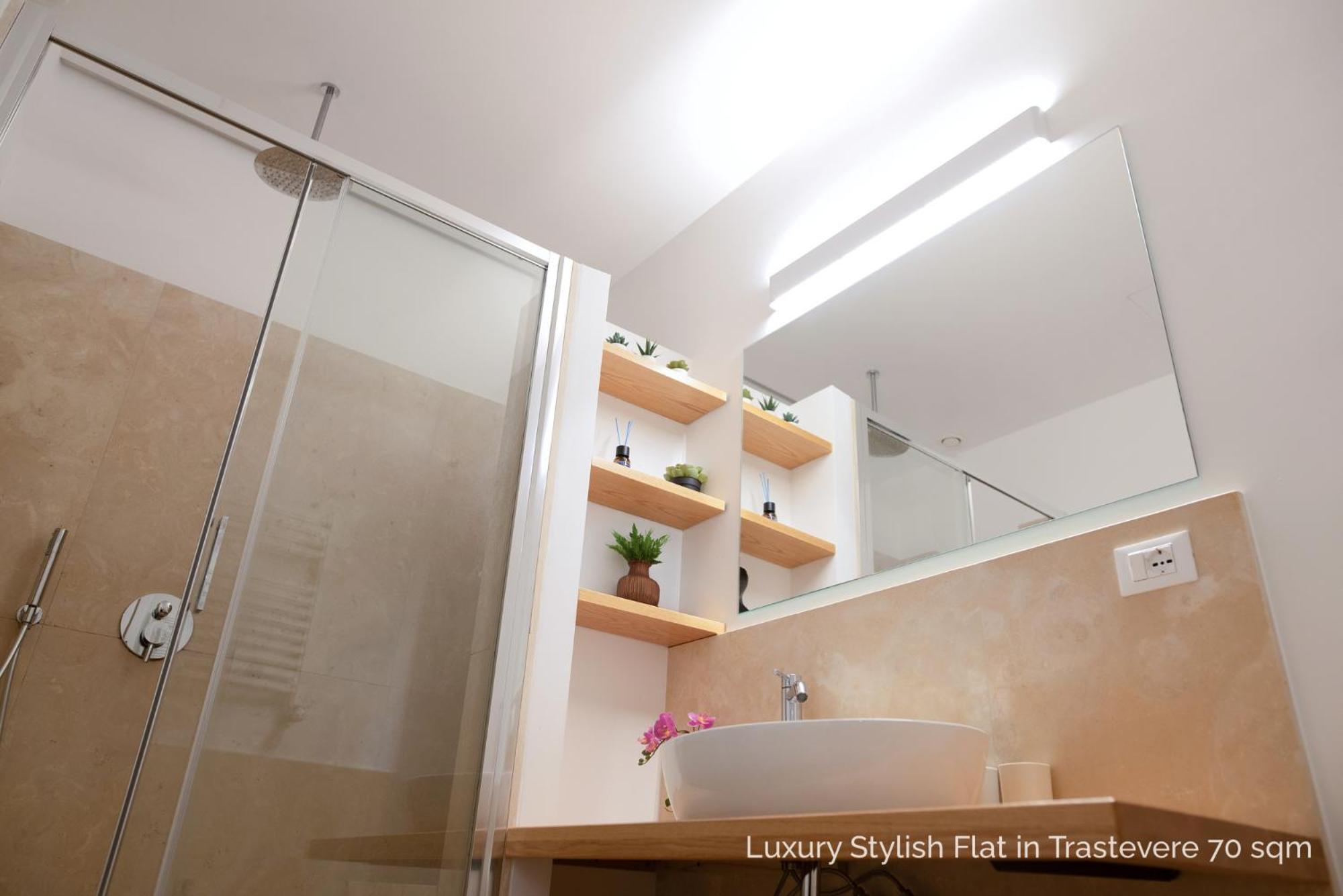 La Dolce Vita - Luxury Stylish Flats In Trastevere 70-90Sqm ローマ エクステリア 写真