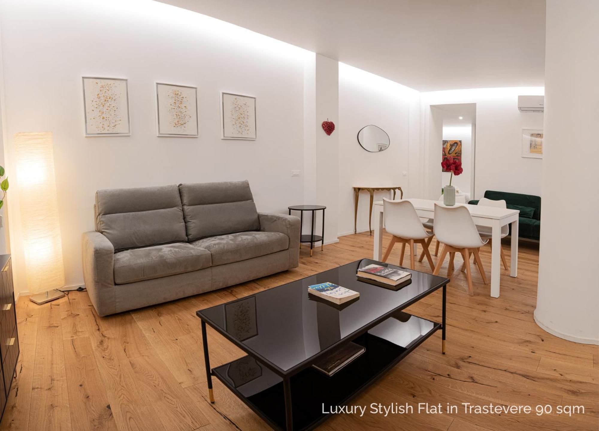 La Dolce Vita - Luxury Stylish Flats In Trastevere 70-90Sqm ローマ エクステリア 写真