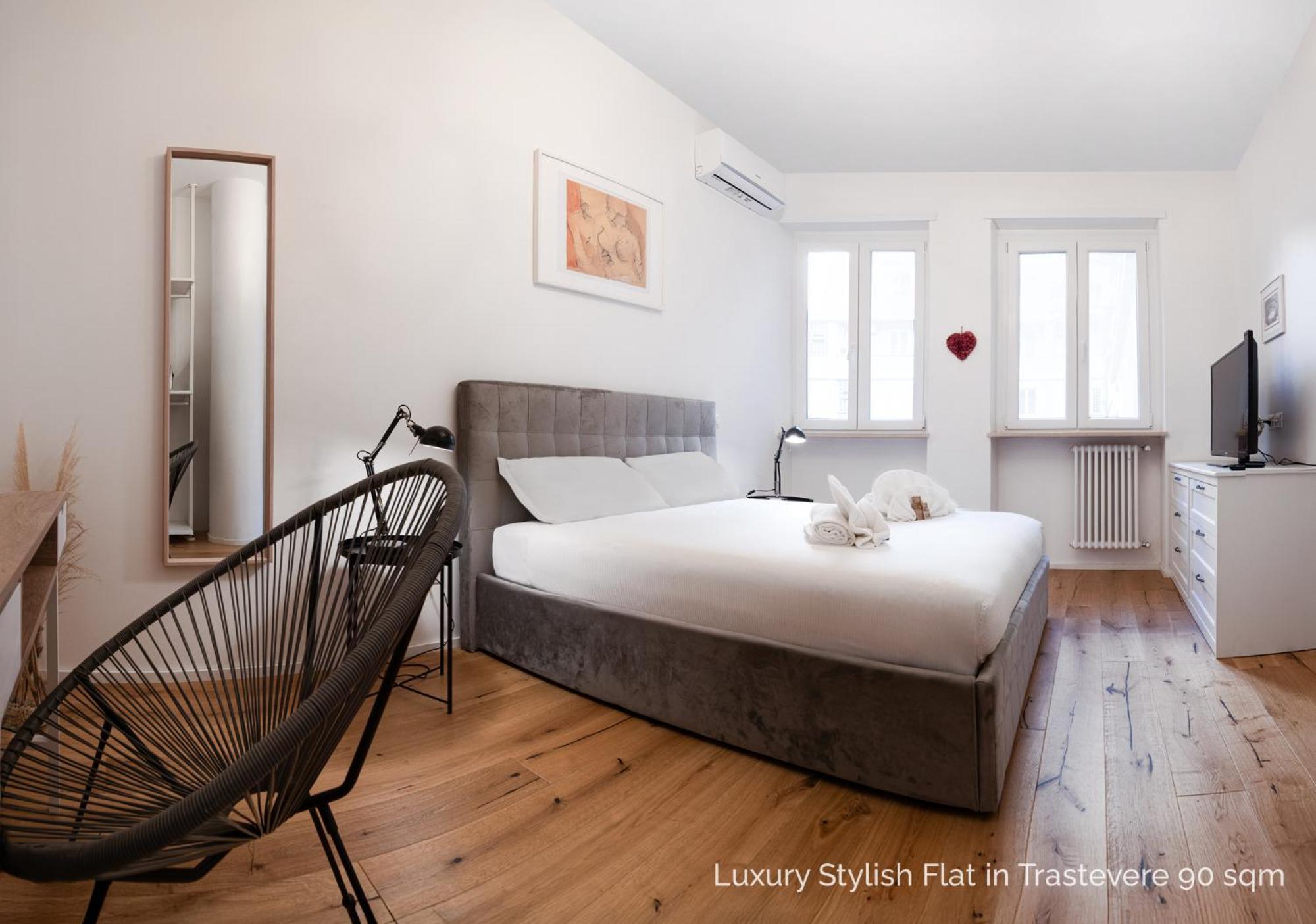 La Dolce Vita - Luxury Stylish Flats In Trastevere 70-90Sqm ローマ エクステリア 写真