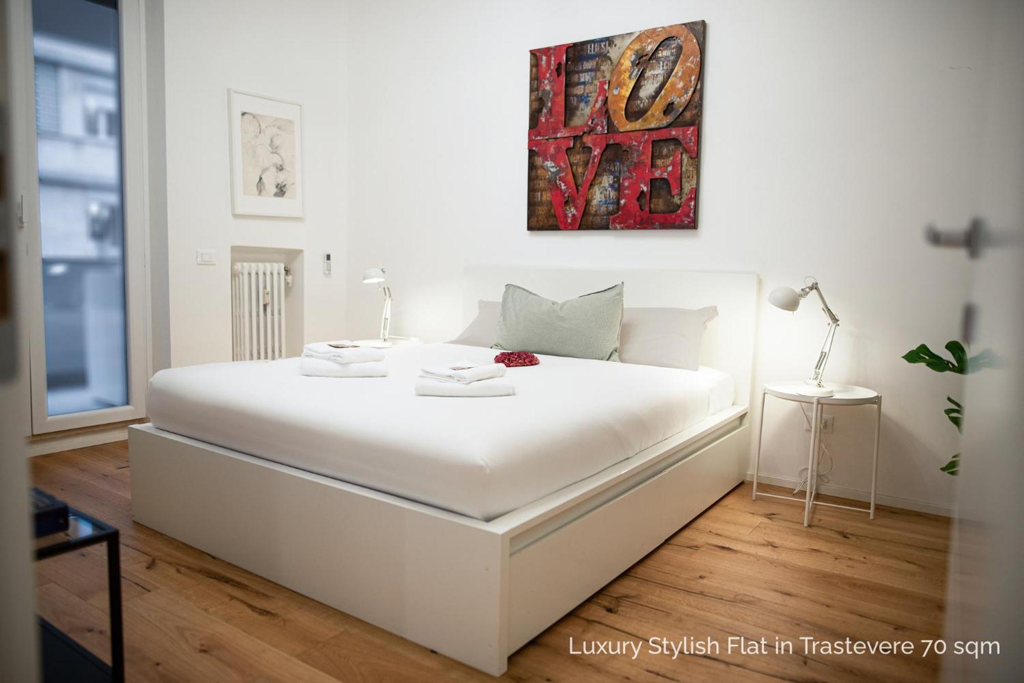 La Dolce Vita - Luxury Stylish Flats In Trastevere 70-90Sqm ローマ エクステリア 写真