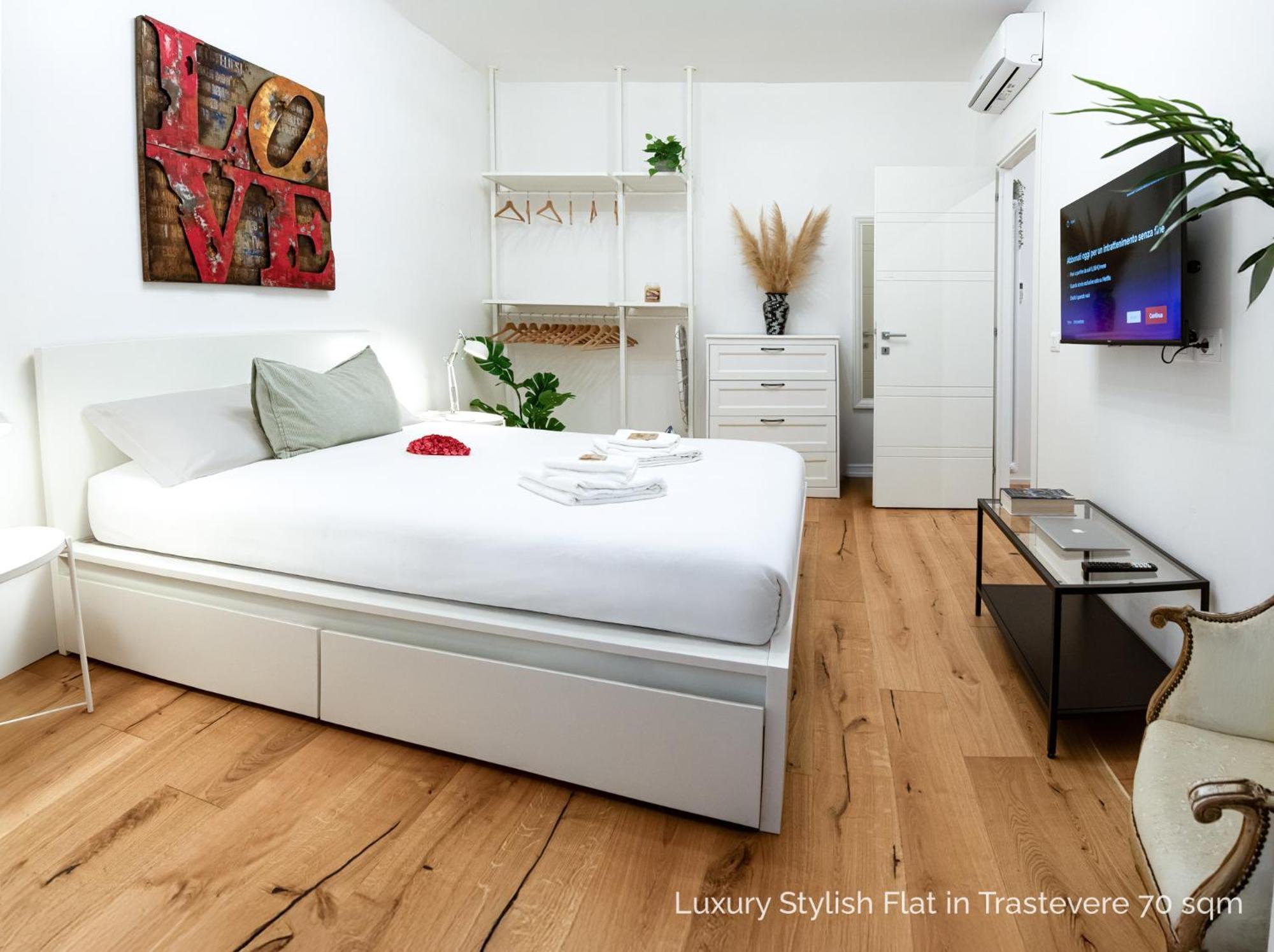La Dolce Vita - Luxury Stylish Flats In Trastevere 70-90Sqm ローマ エクステリア 写真