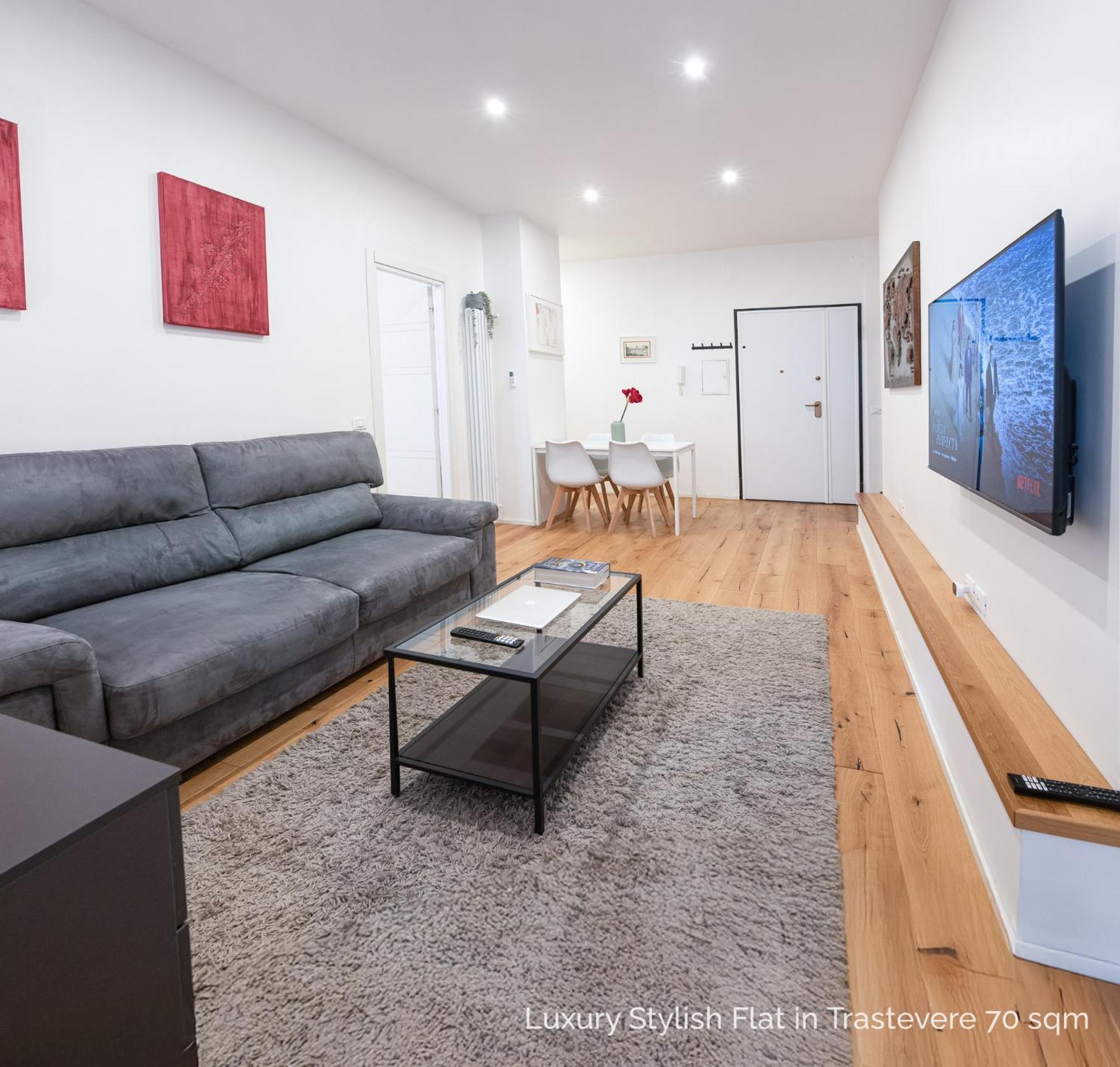 La Dolce Vita - Luxury Stylish Flats In Trastevere 70-90Sqm ローマ エクステリア 写真