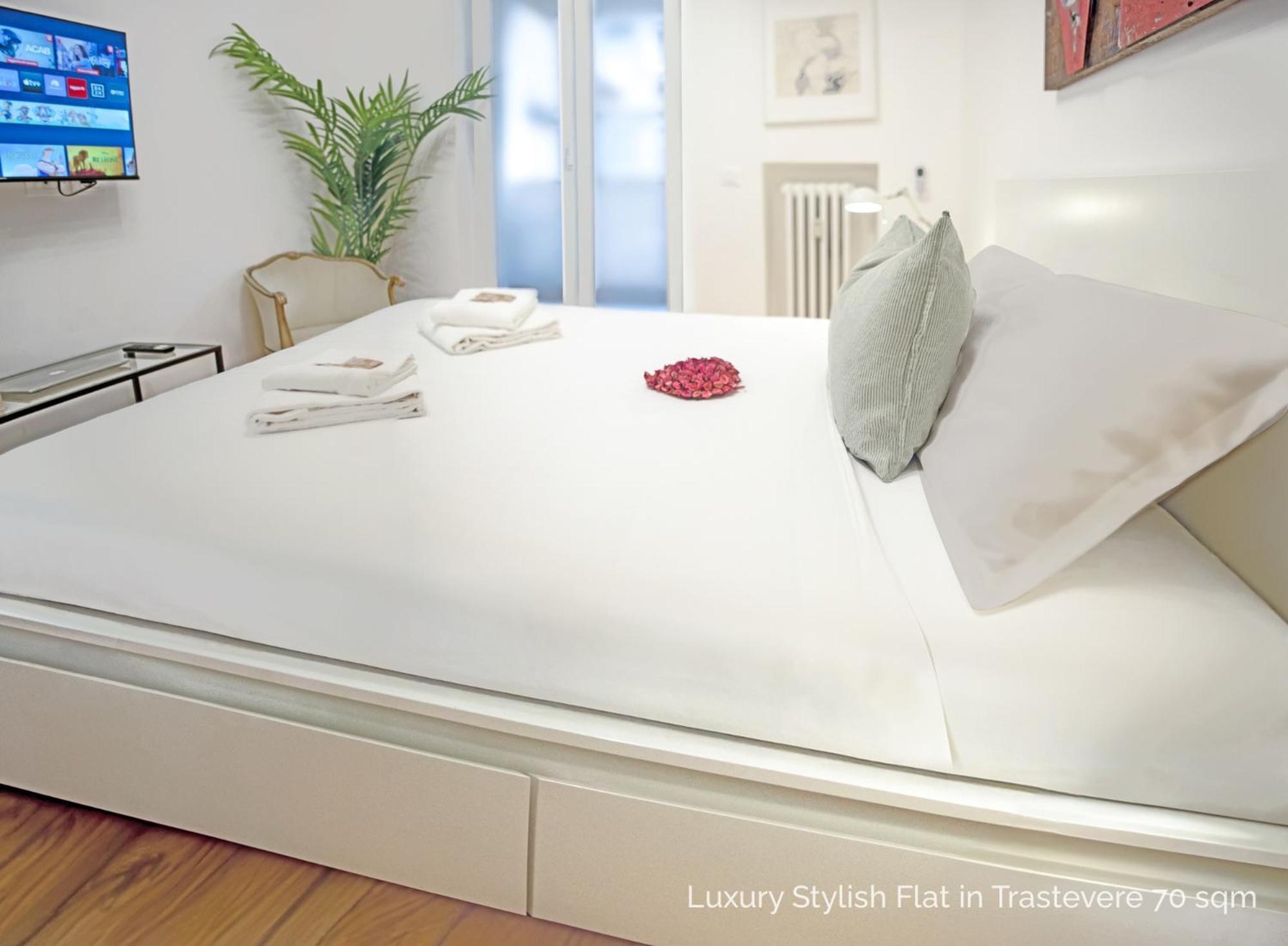 La Dolce Vita - Luxury Stylish Flats In Trastevere 70-90Sqm ローマ エクステリア 写真