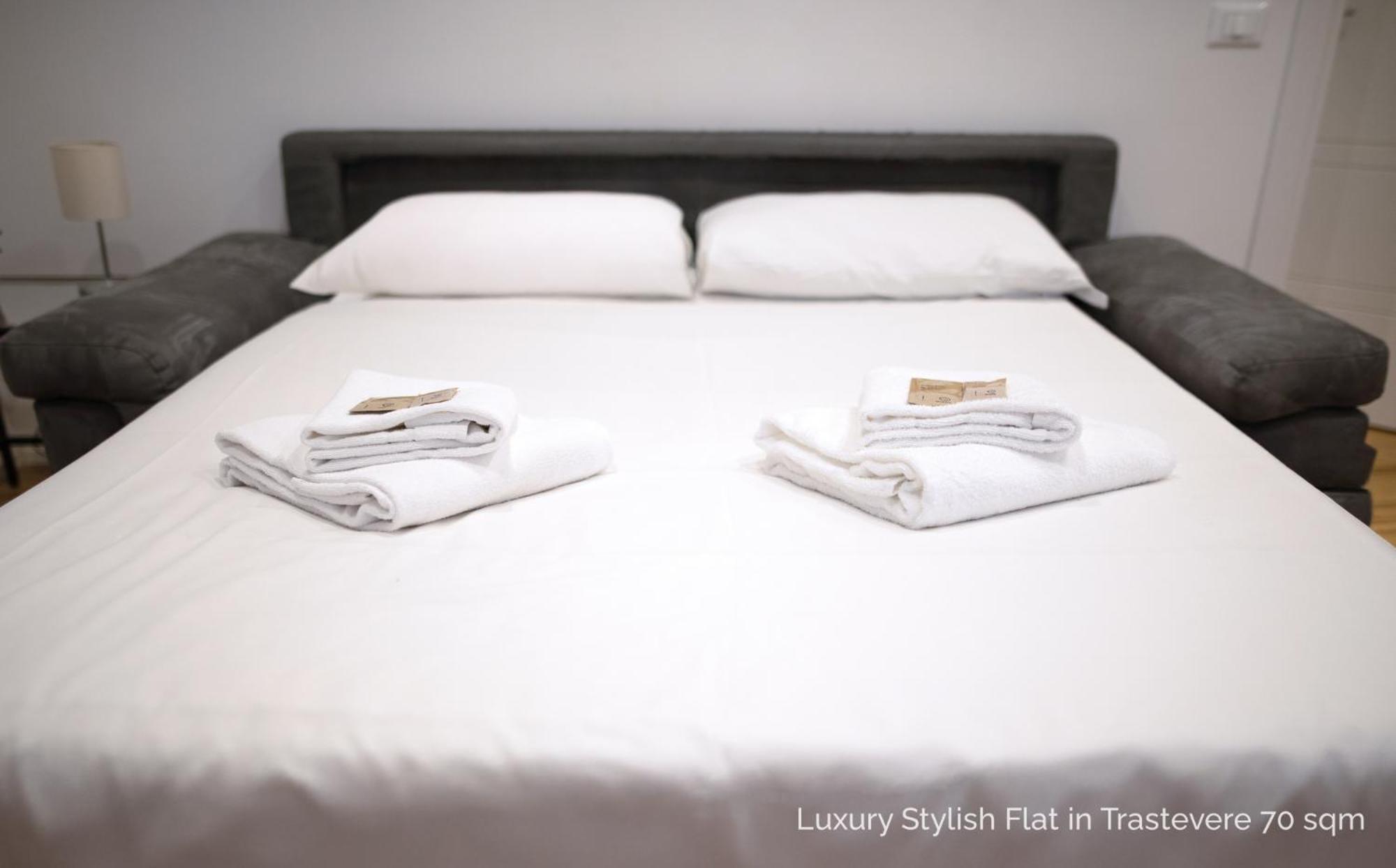 La Dolce Vita - Luxury Stylish Flats In Trastevere 70-90Sqm ローマ エクステリア 写真